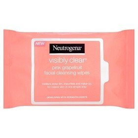 Neutrogena Visibly Clear Pink Grapefruit Facial Cleansing Wipes