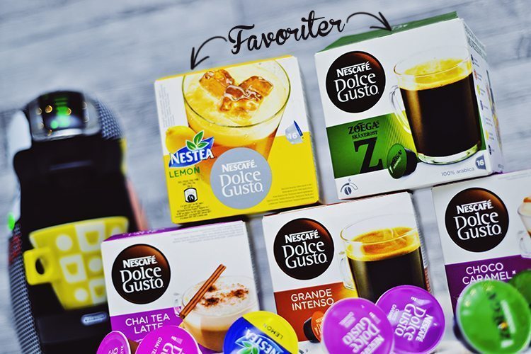 Nescafé Dolce Gusto - de fem bästa kapslarna