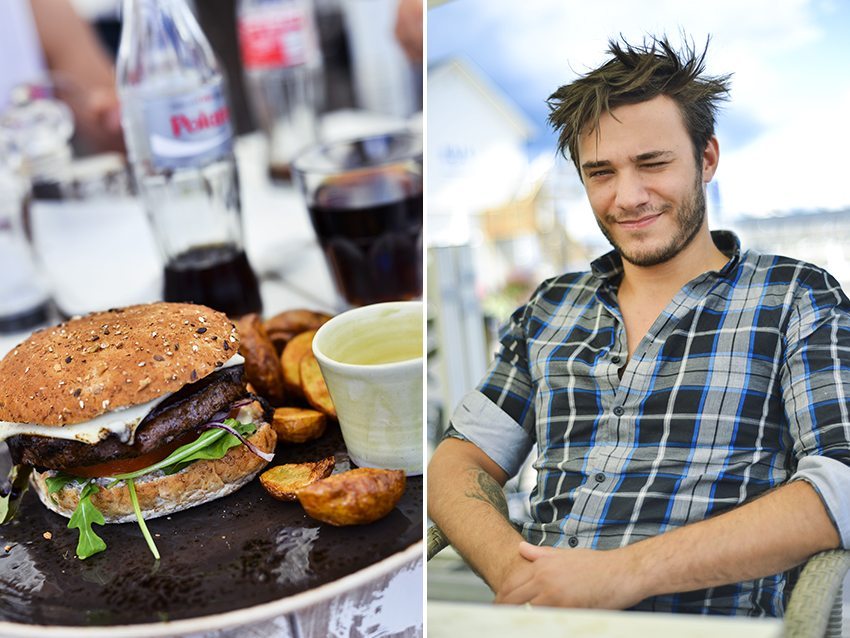 Hamburgare på Öland