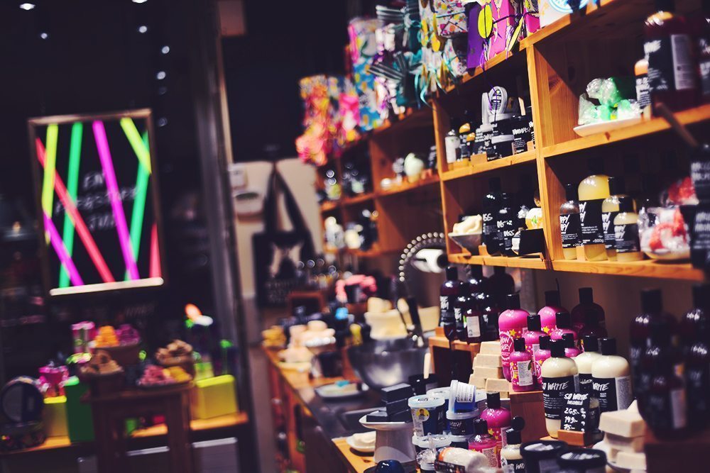 Lush handmade cosmetics 