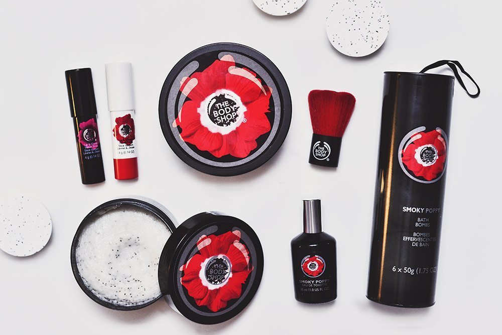 The Body Shop Addictive Smoky Poppy Body Range & Colour Euphoria