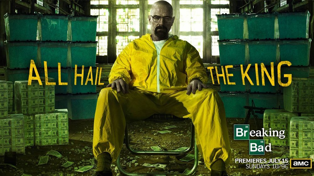 Fängslande tv-serier: Breaking bad