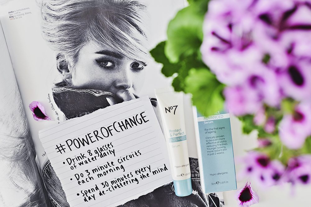 #Powerofchange - Boots No7 Protect & Perfect Advanced Serum