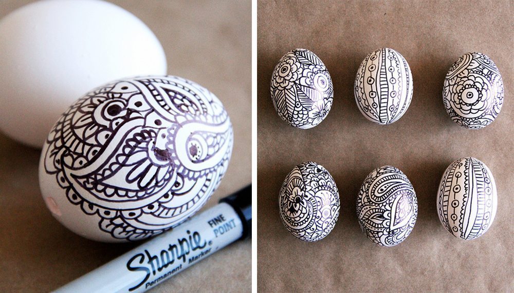 doodle easter eggs 