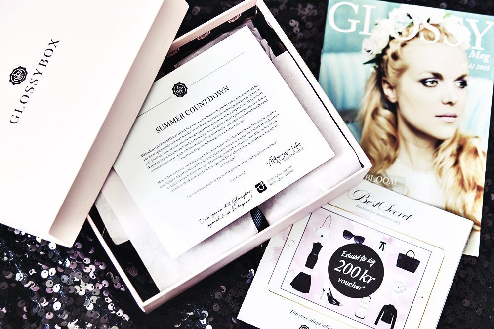 Glossybox Maj 2015 Summer Countdown