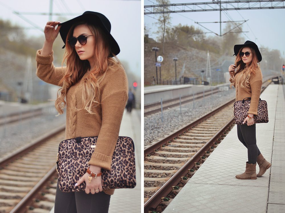 Beige Leopard Outfit