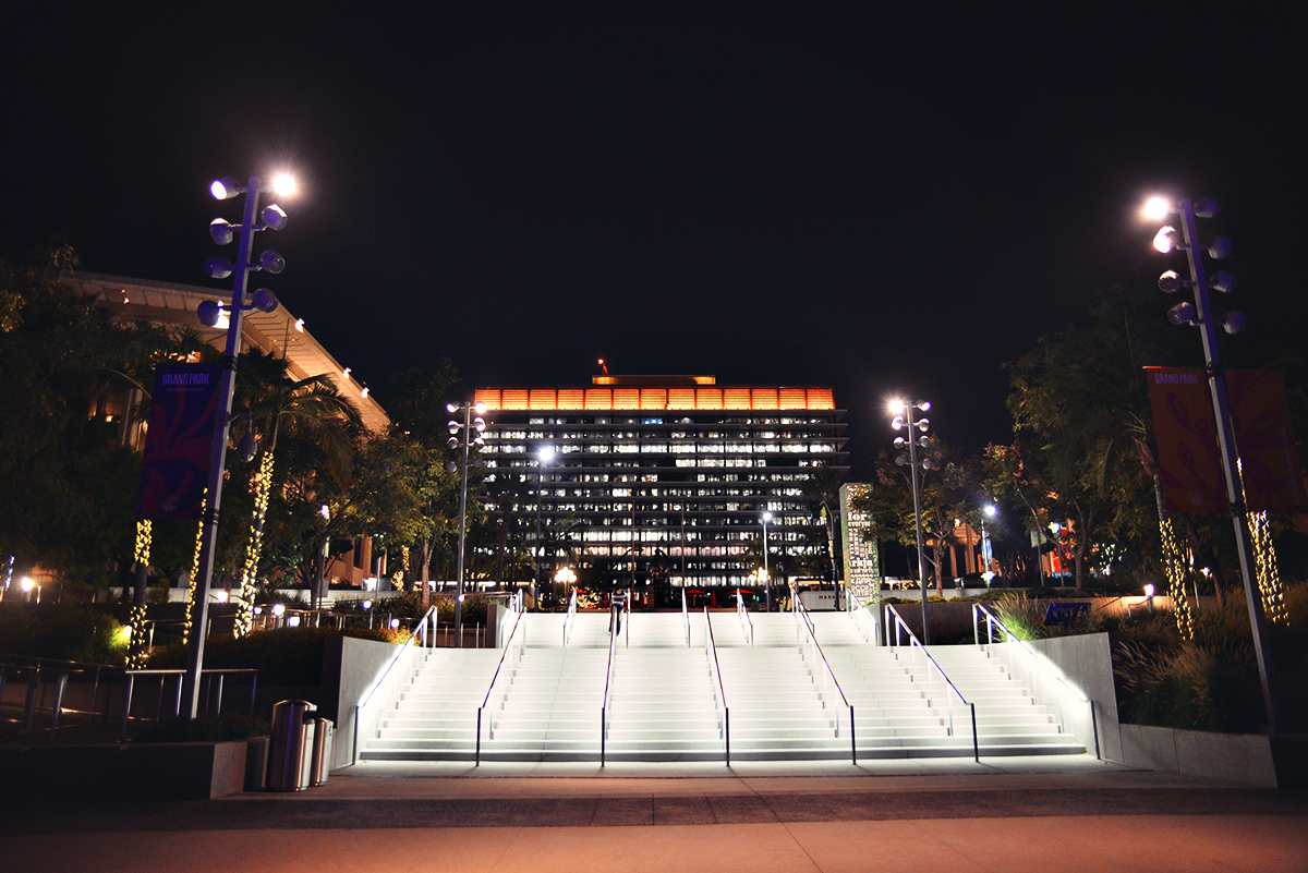 Grand Park in Los Angeles