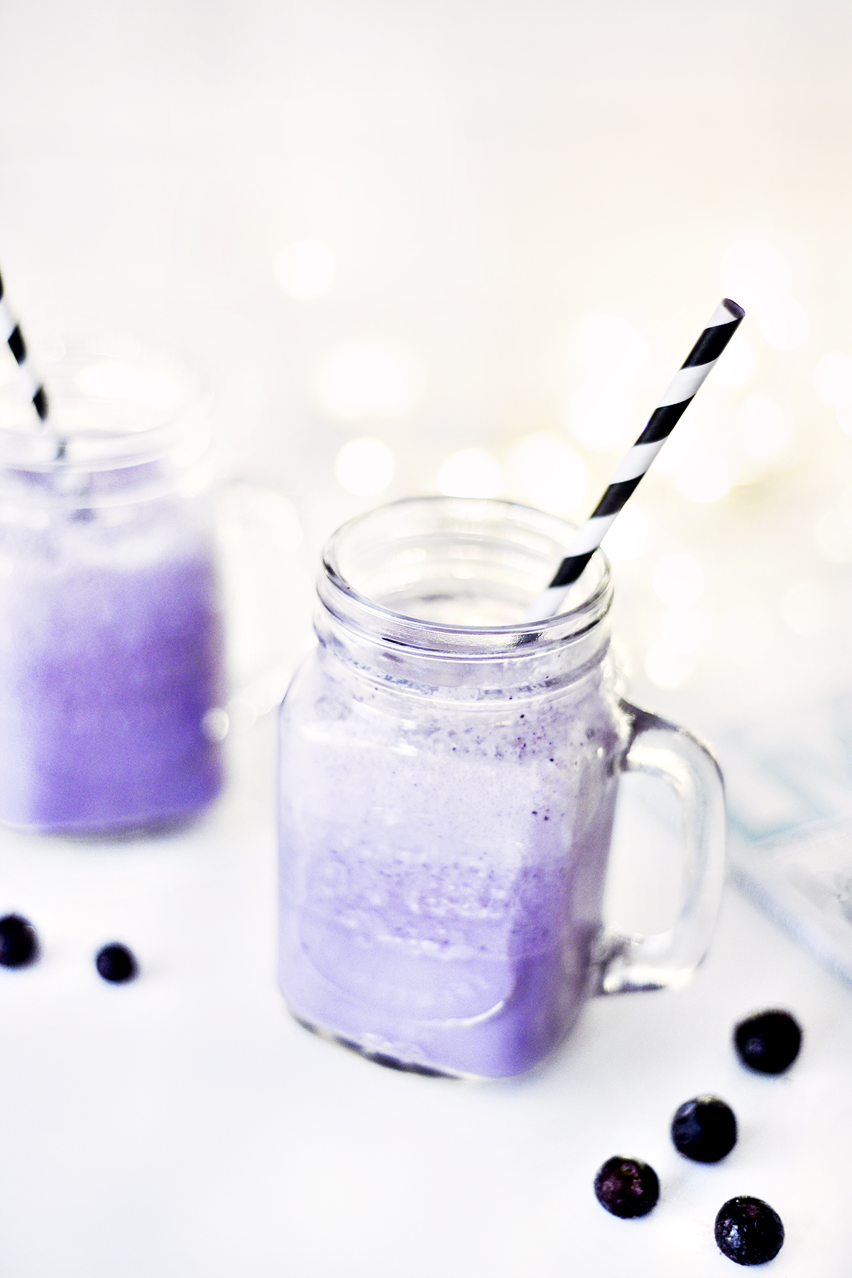 Blueberry milkshake