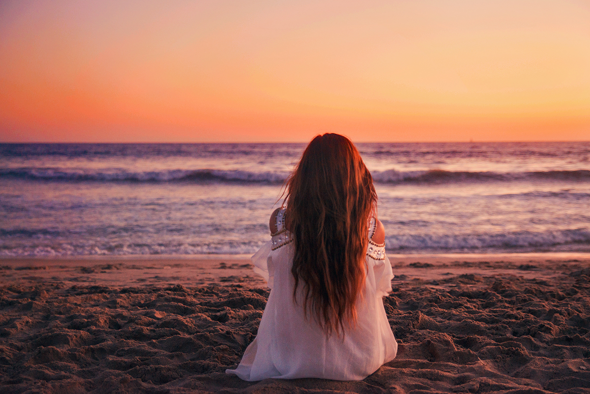 Long hair - Santa Monica Beach