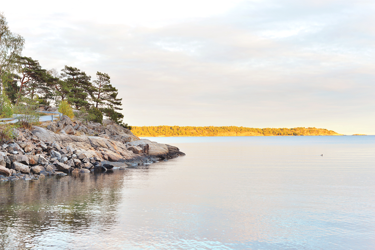 Strandvägen i Nynäshamn