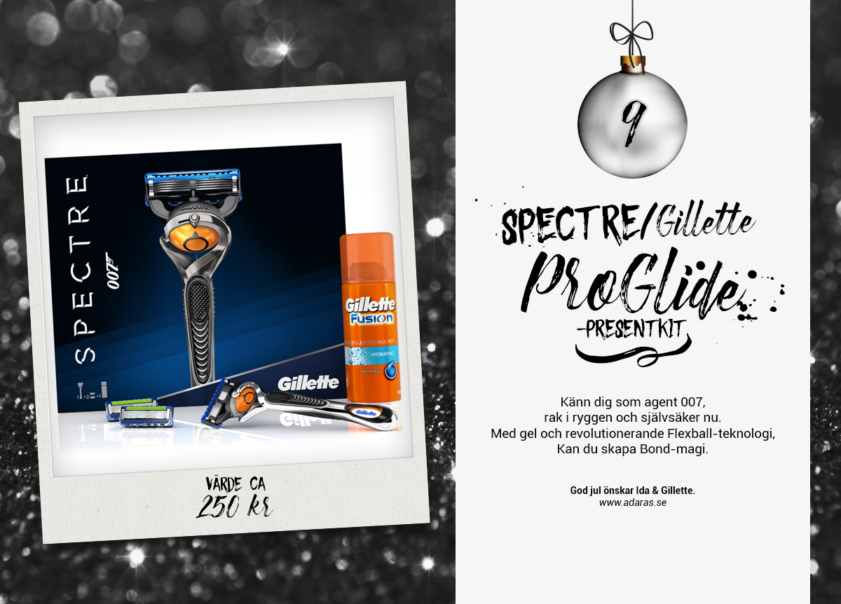 SPECTRE/Gillette Fusion ProGlide Presentkit