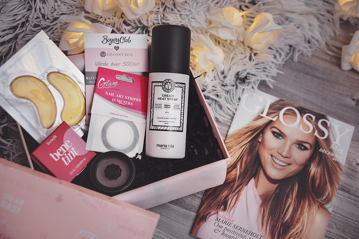 Glossybox December 2015 The Positivity Box