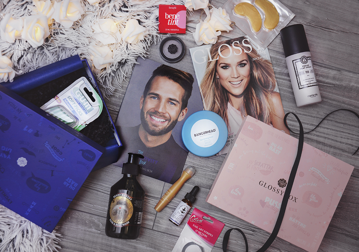 Glossybox December 2015 The Positivity Box 