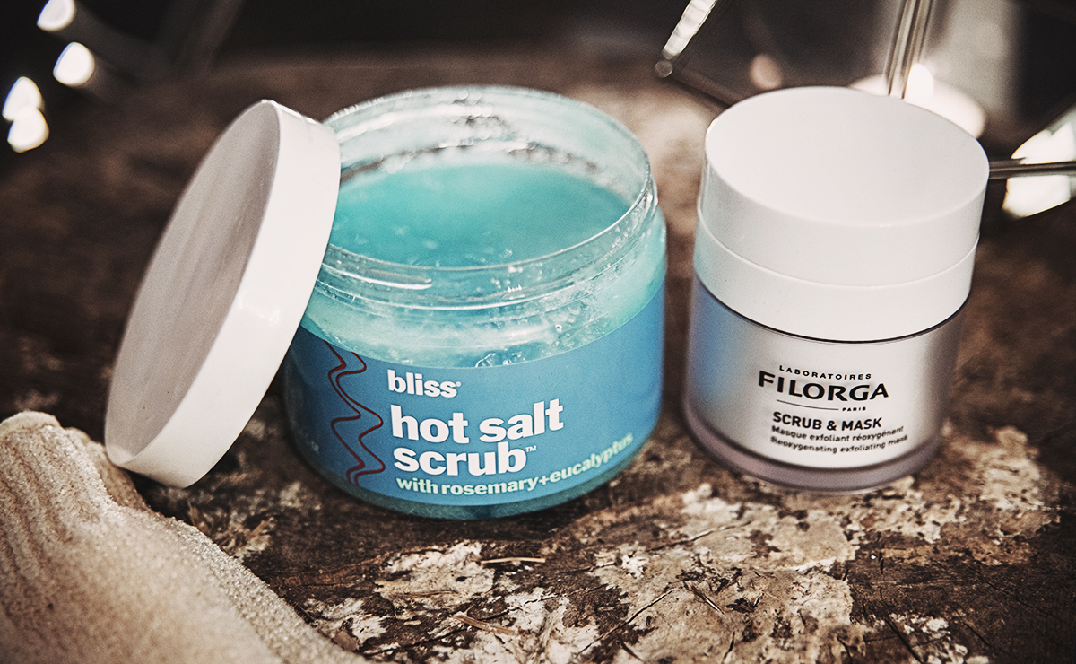 Bliss Hot Salt Scrub & Filorga Scrub & Mask