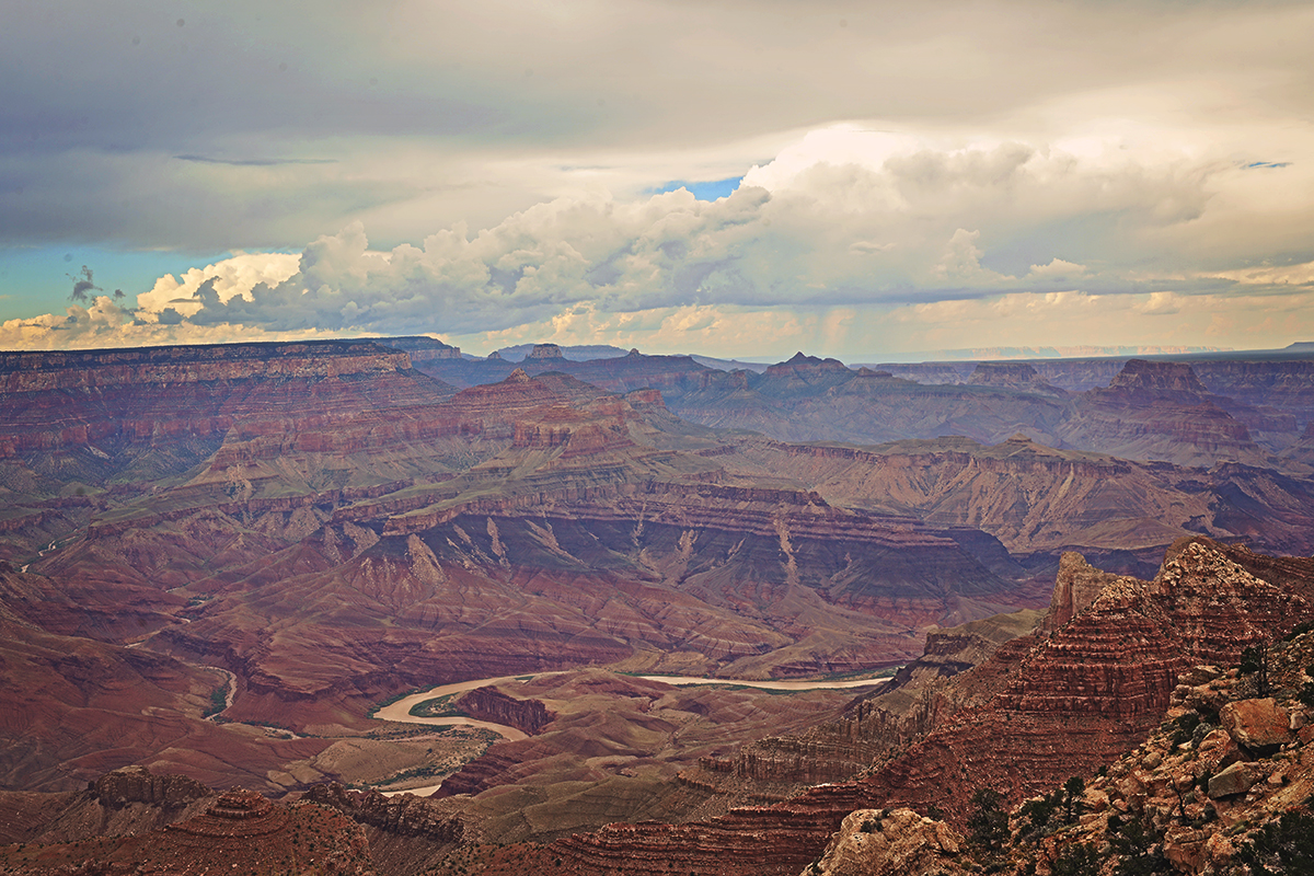 Grand Canyon outfit - Denim overalls