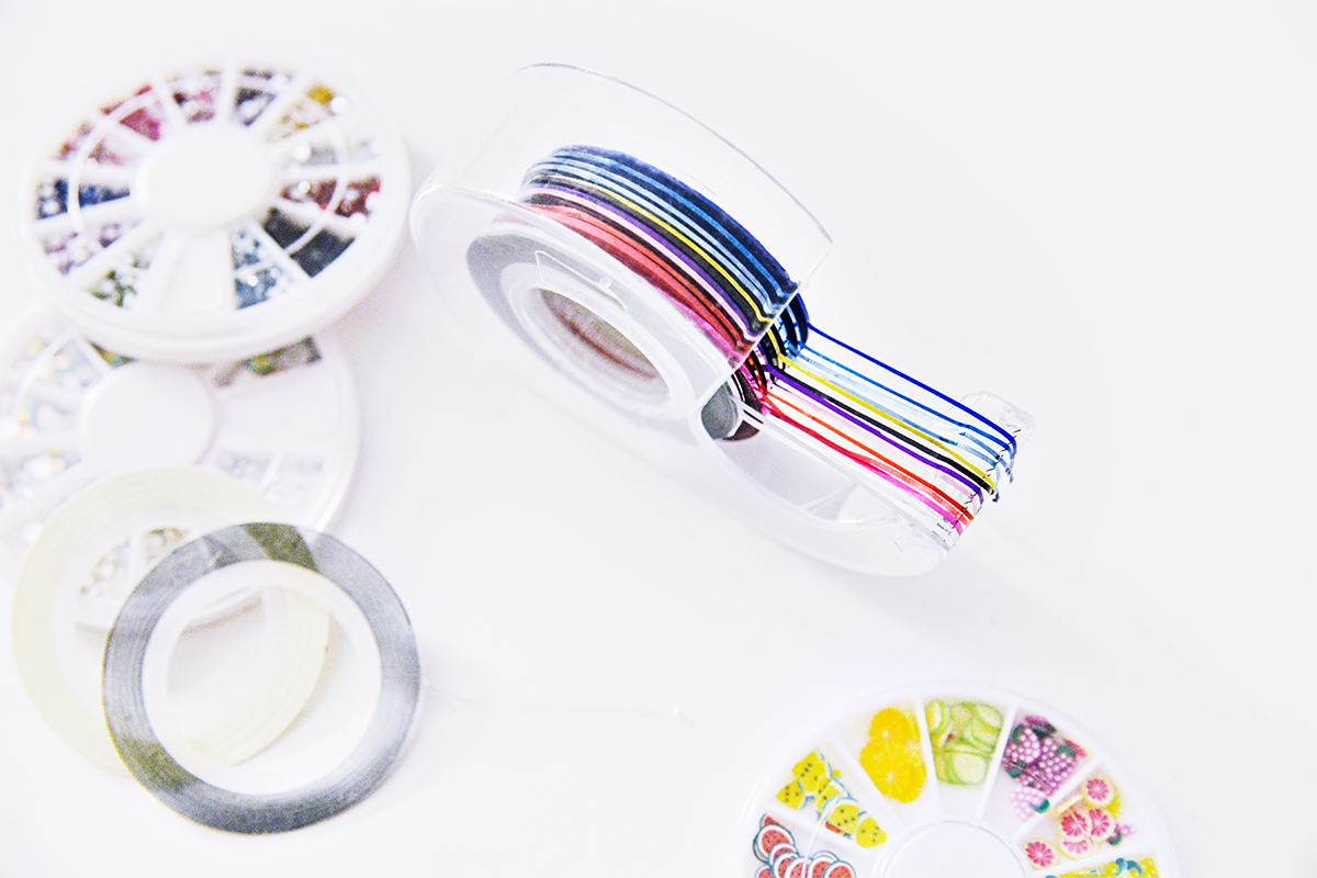 Beauty hack: Organize your striping tape!