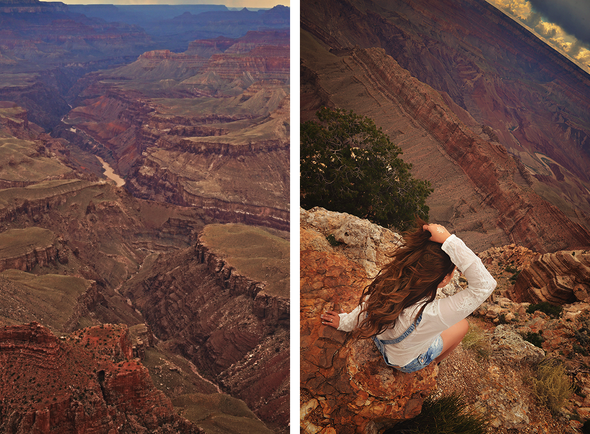 Grand Canyon outfit - Denim overalls