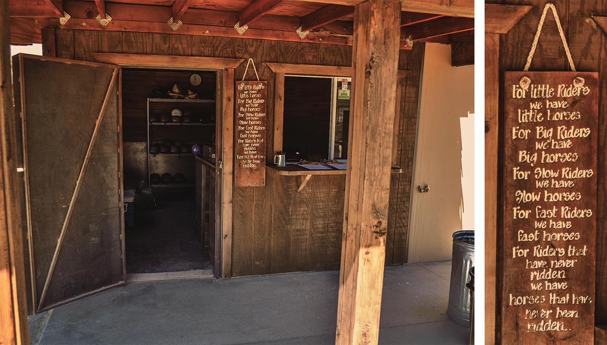 Smoke Tree Stables in Palm Springs