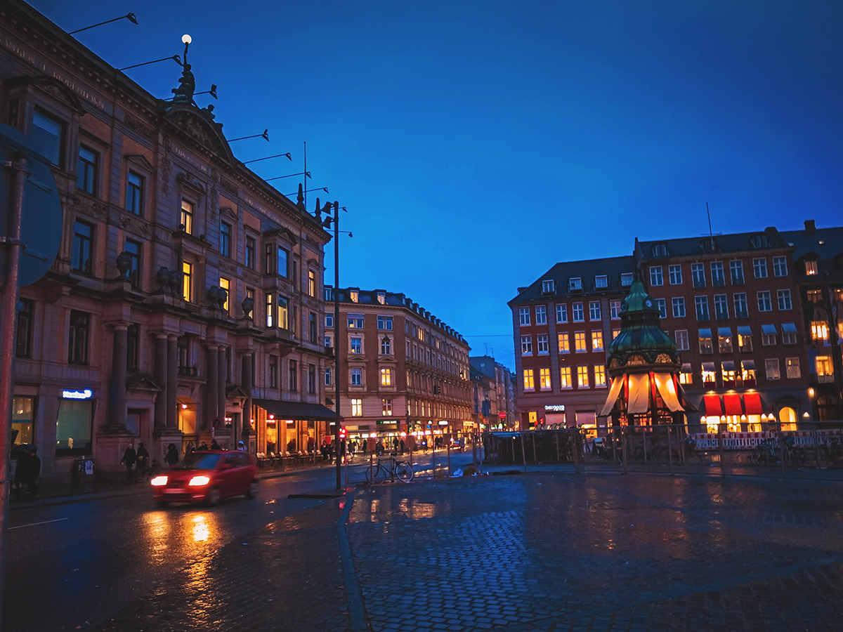 Copenhagen by night