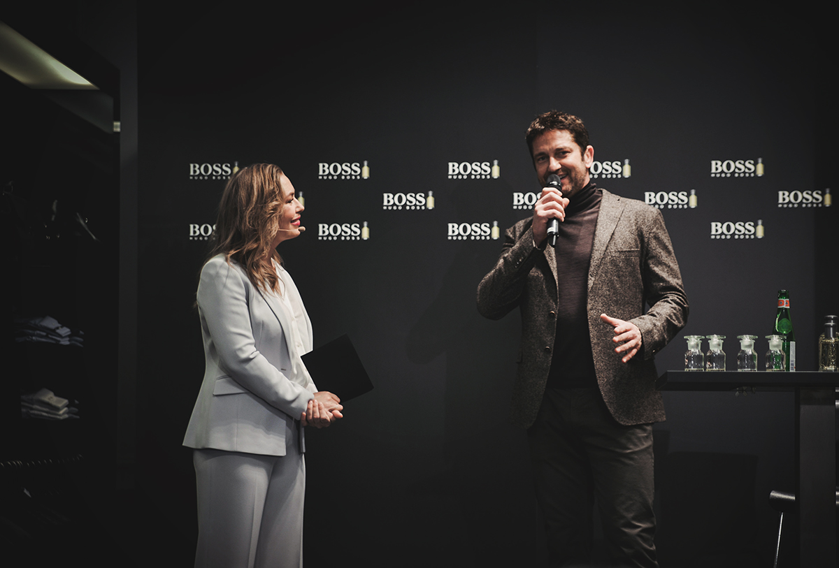 Gerard Butler for Hugo Boss