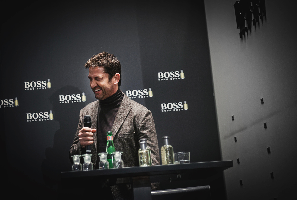 Gerard Butler for Hugo Boss