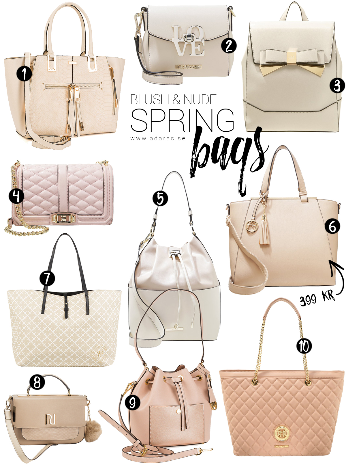Blush & Nude Spring Bags