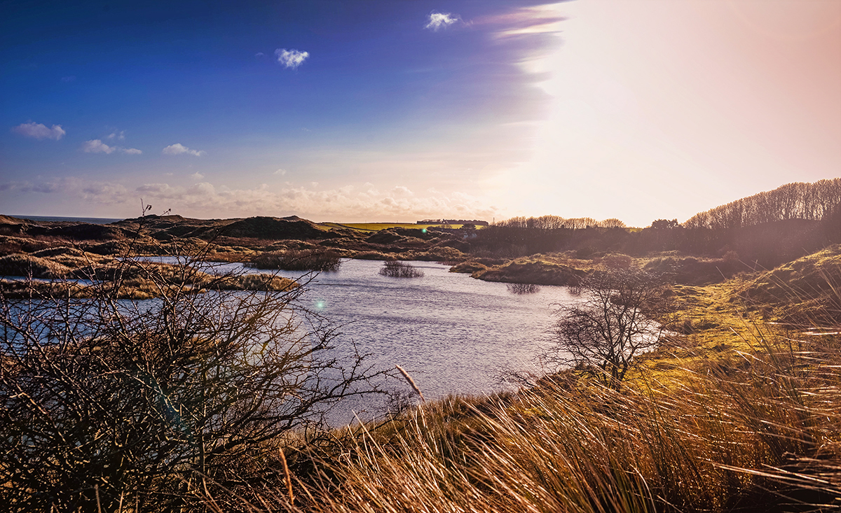 Beautiful landscape in England