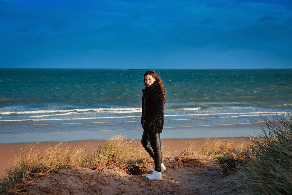 Beach in Northeast England