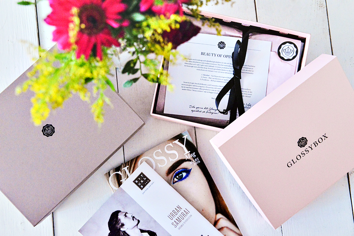 Glossybox Mars 2016: Beauty of Opinion