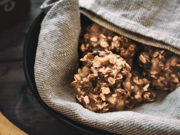 Healthy banana cookies