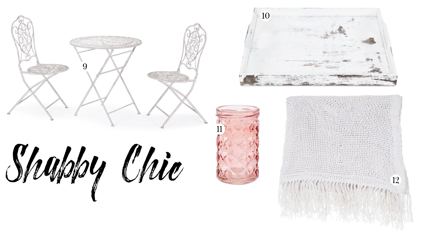 Balcony Ideas: Shabby Chic