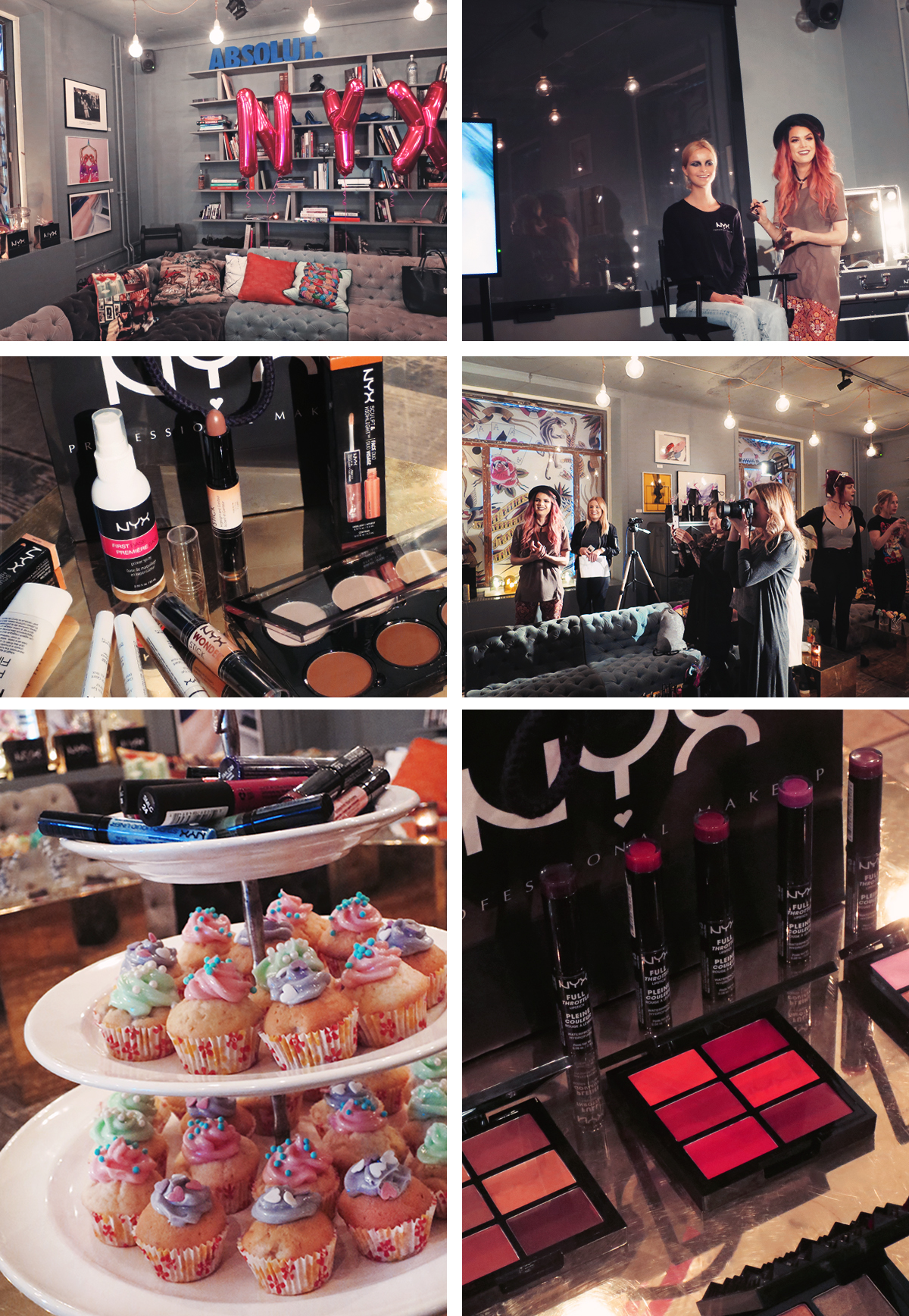 Event med NYX Cosmetics i Stockholm