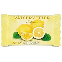 Gunry Våtservetter Citron