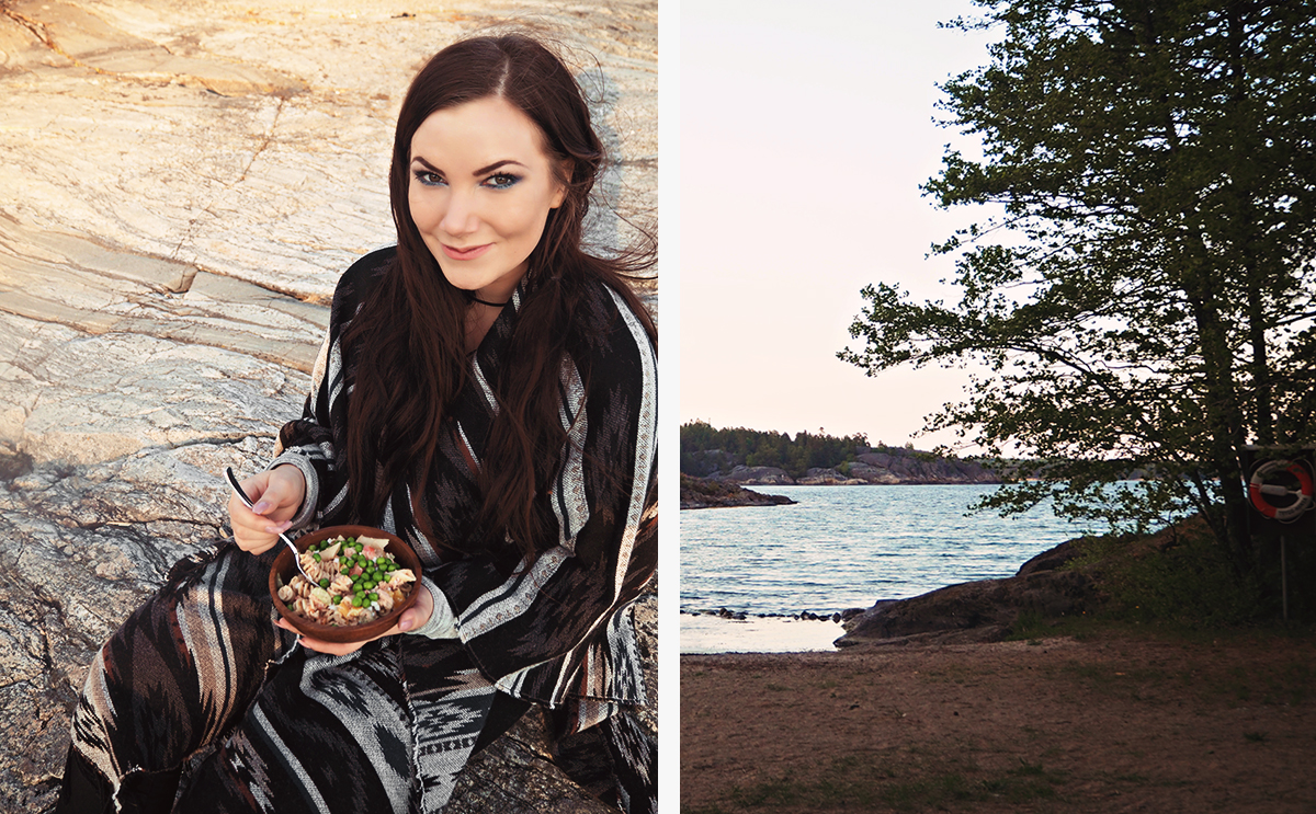 Picknicksallad med pasta