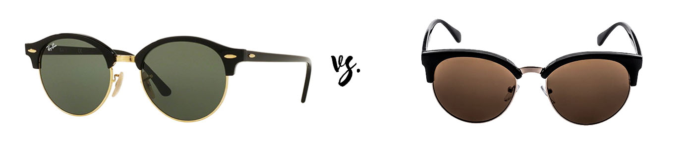 Spend vs. save: Ray-Ban Clubround