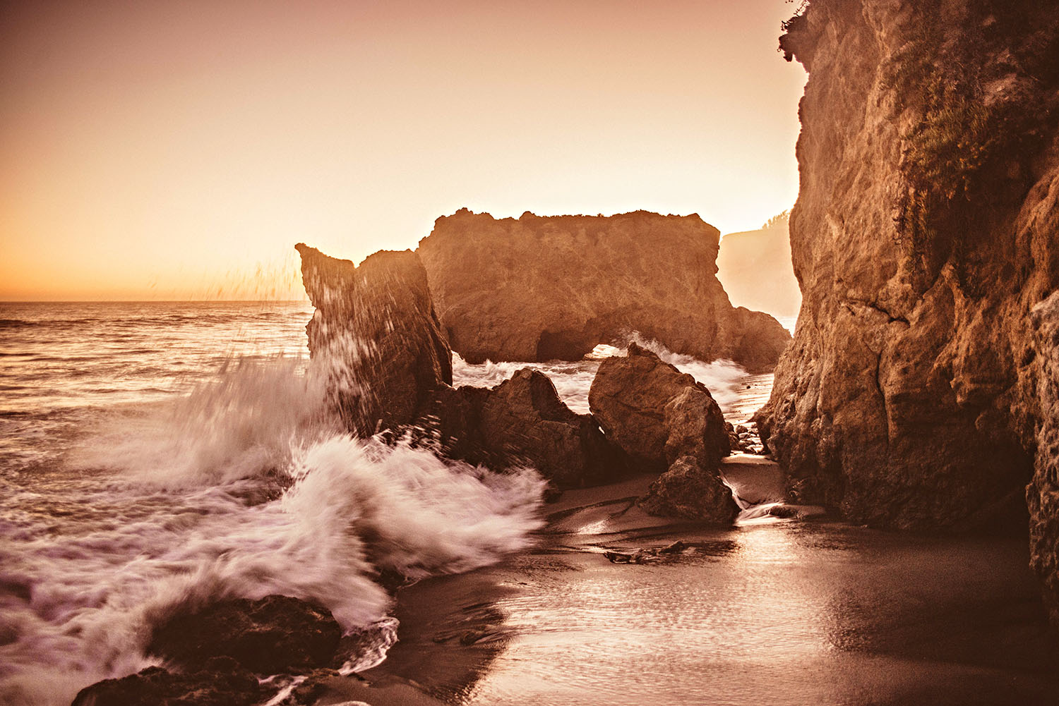 Beaches in Malibu, California