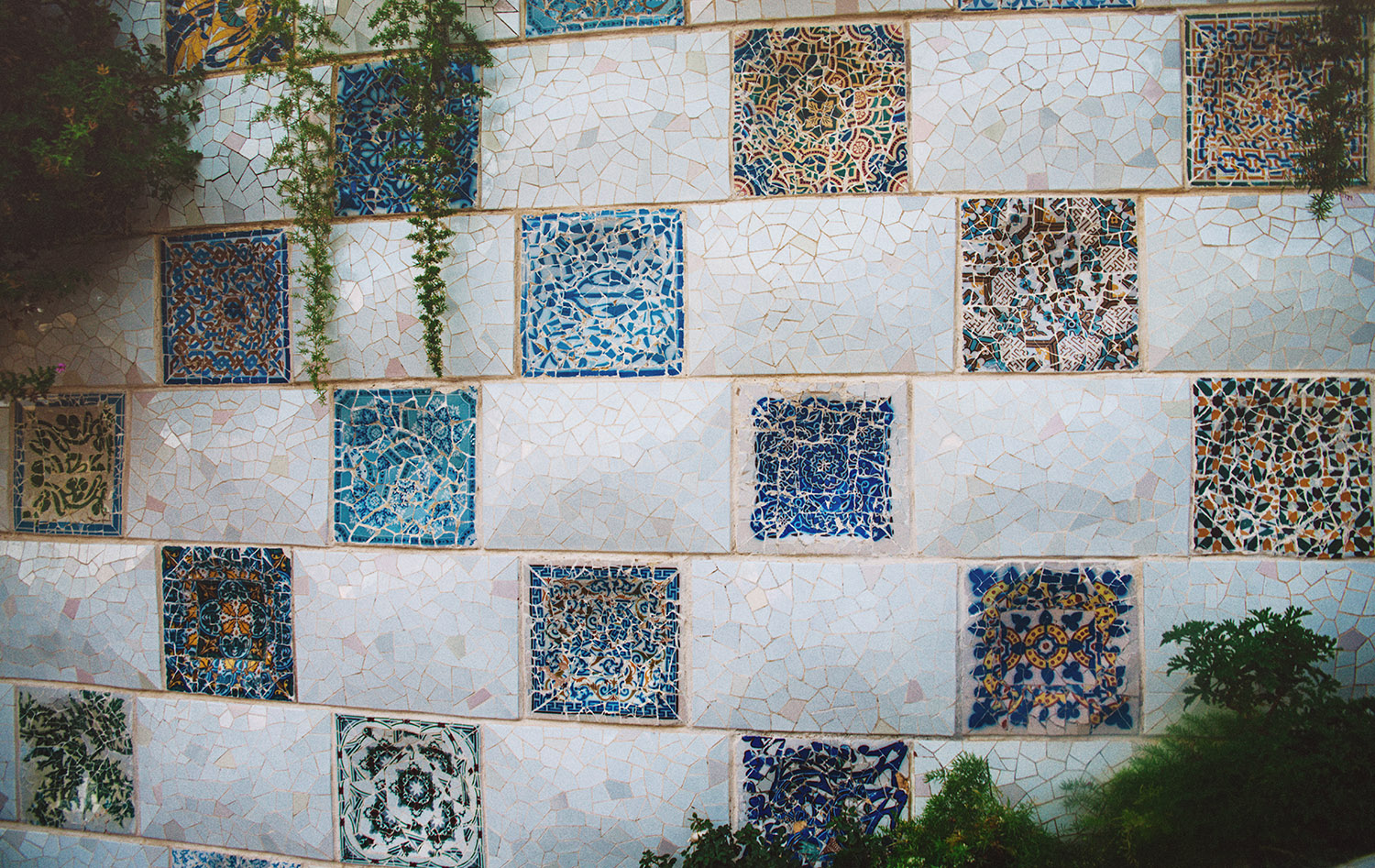 Park Güell - Work by Antoni Gaudi