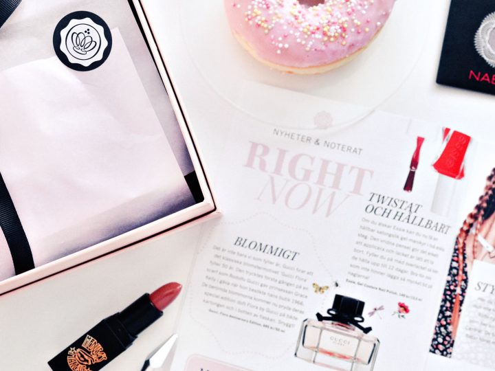 Glossybox Augusti 2016: Beauty Kick