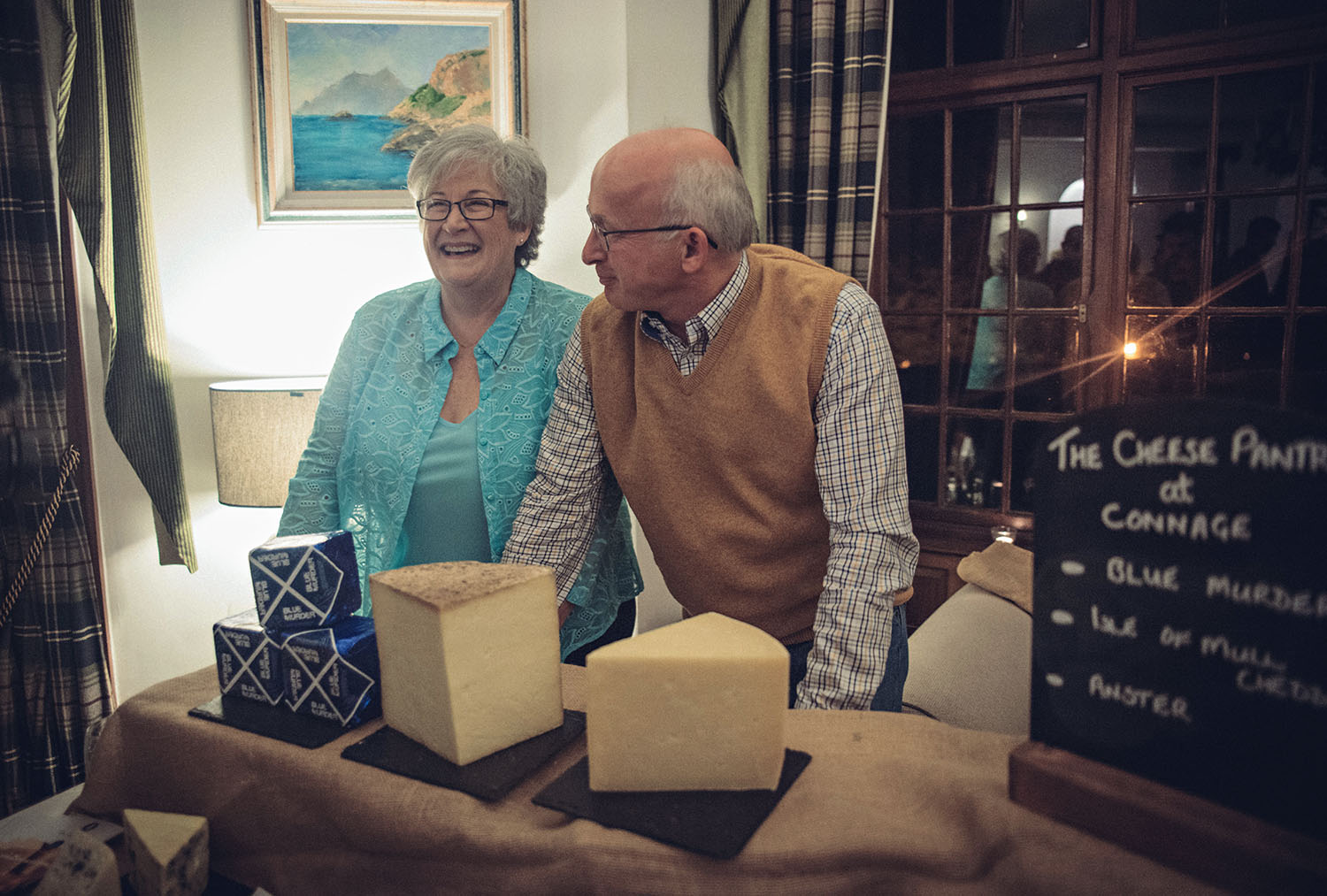 Cheesemakers from The Cheese Pantry at Connage Highland Dairy