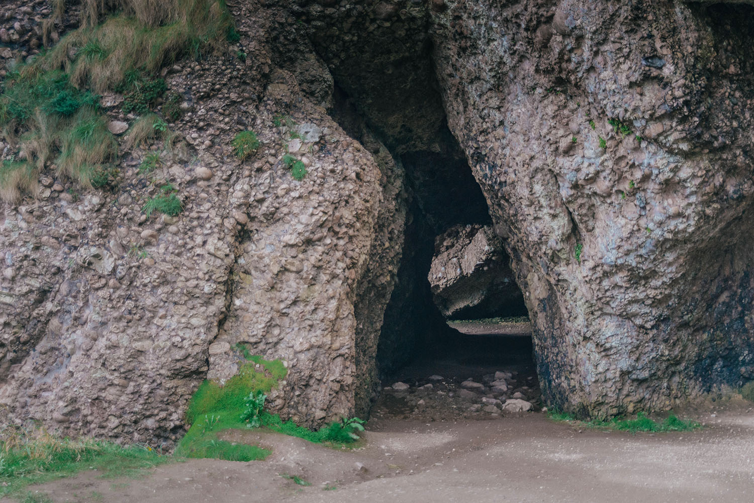 Storms End: Cushendun Caves, Co Antrim