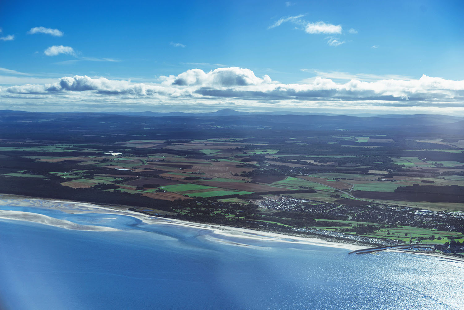 Scotland from above