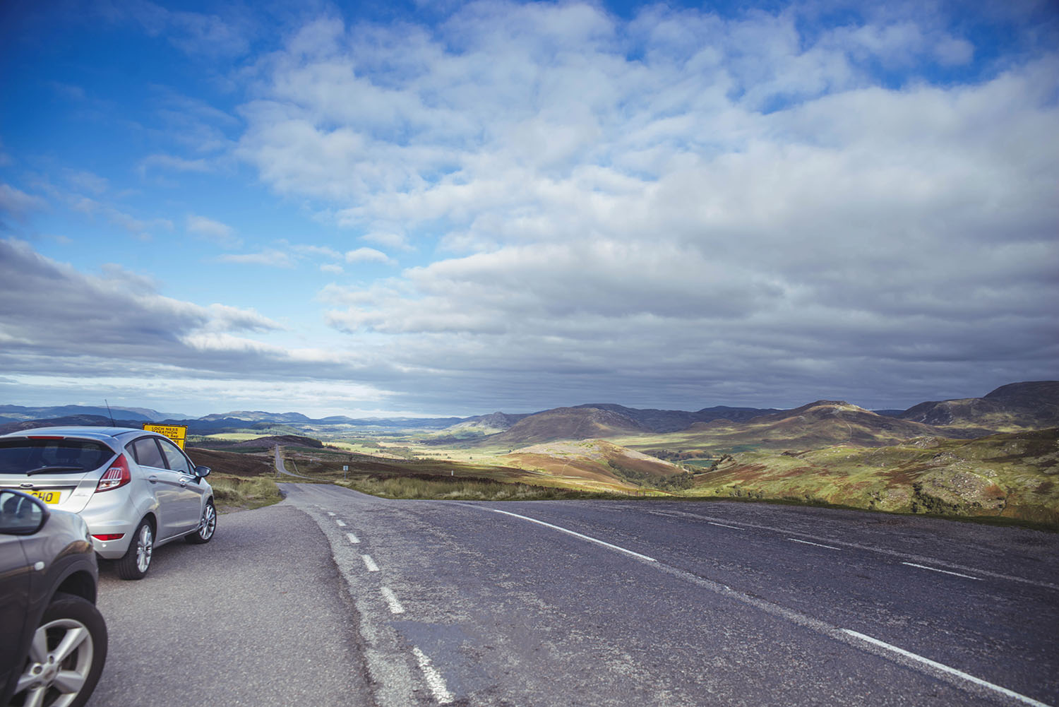 Road trip in Scotland - A stop at Suidhe Viewpoint