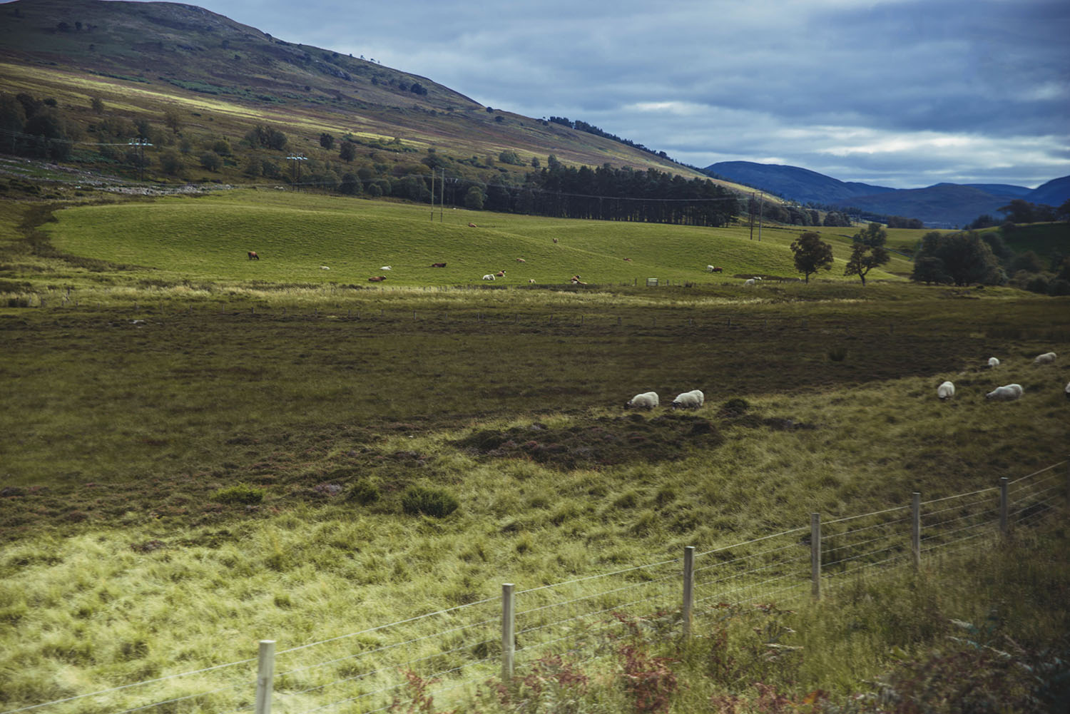 Beautiful scenery of the Scottish Highlands