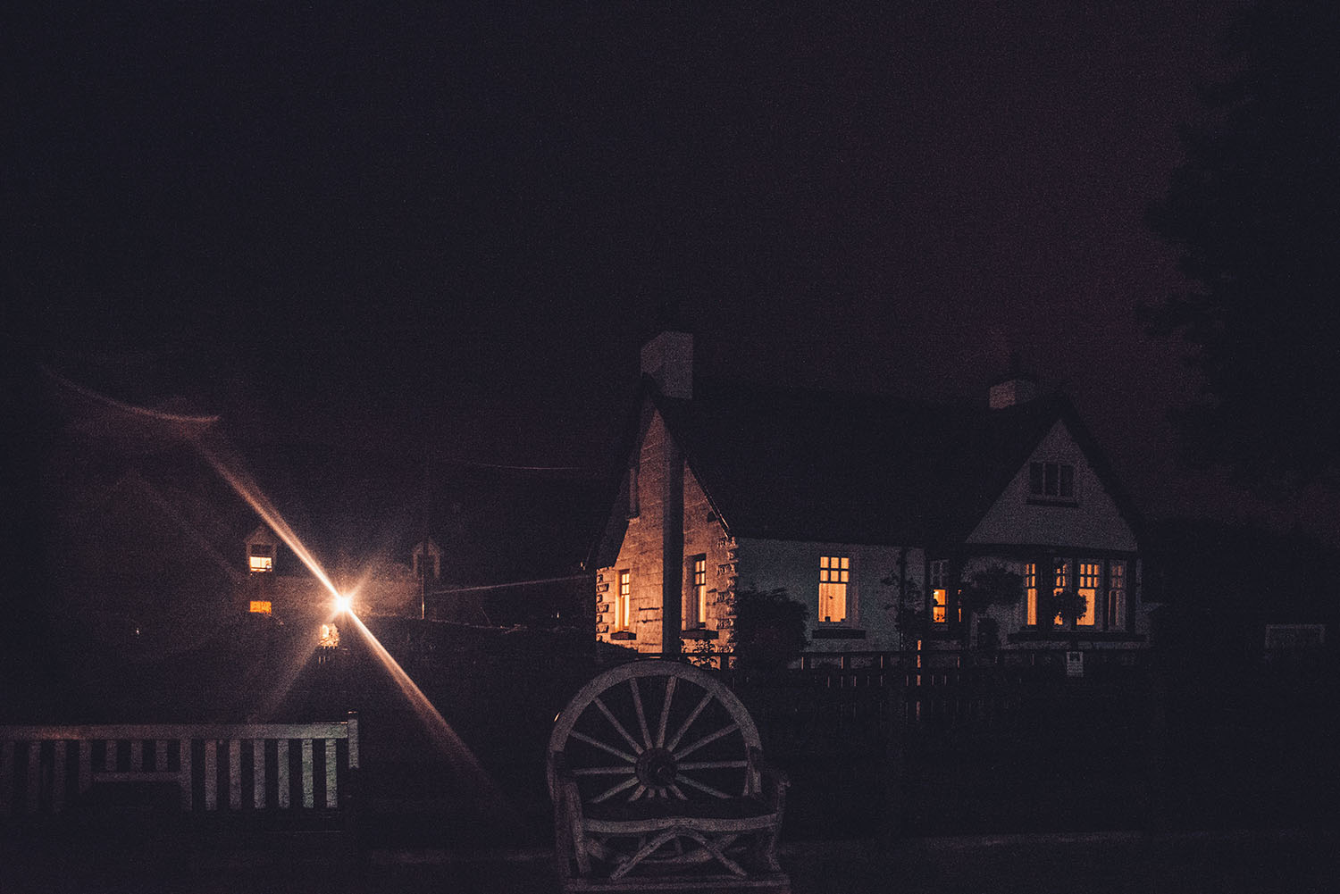 Spooky house in Scotland