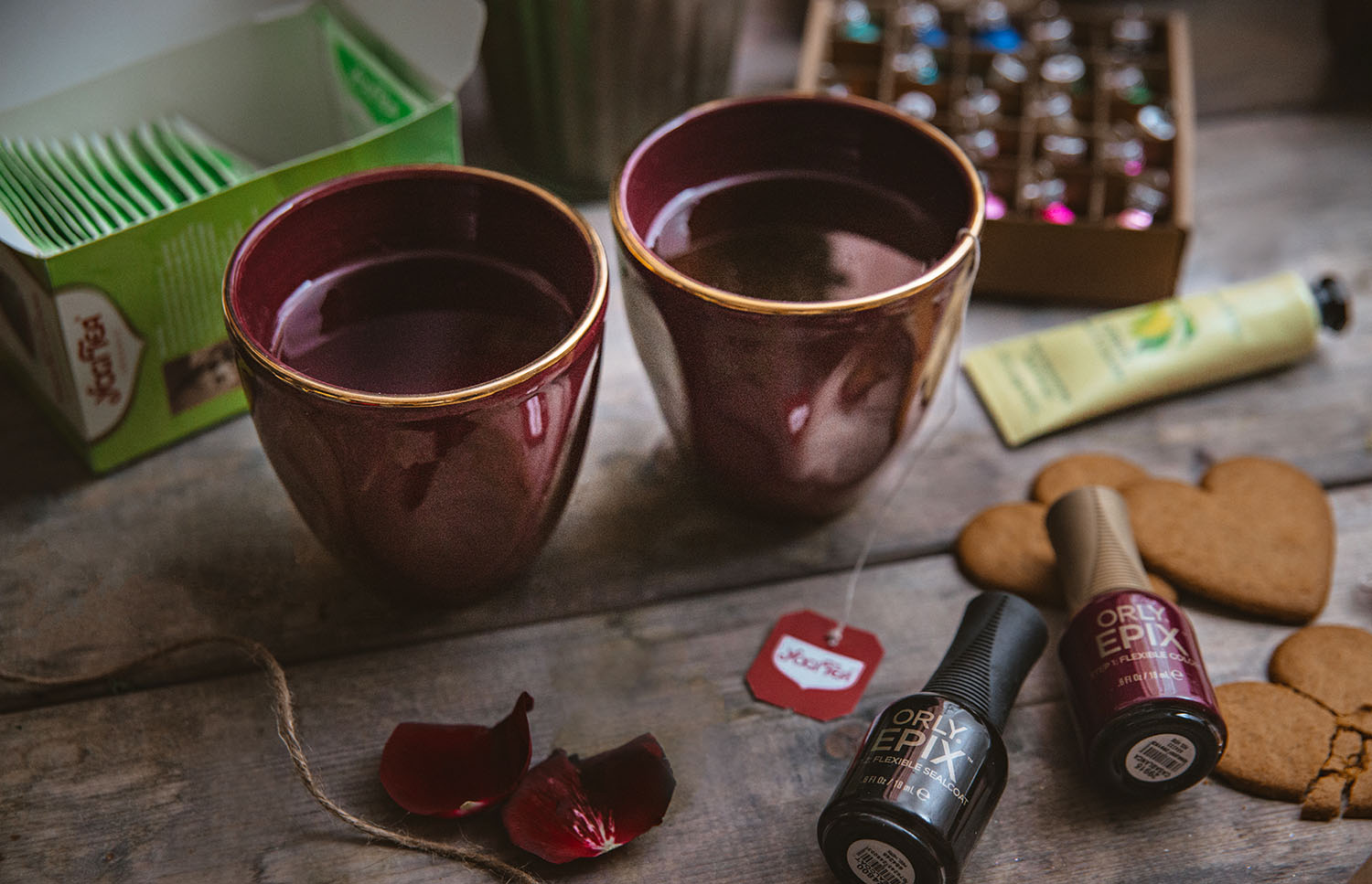 Yogi Tea Moment & Orly Manicure