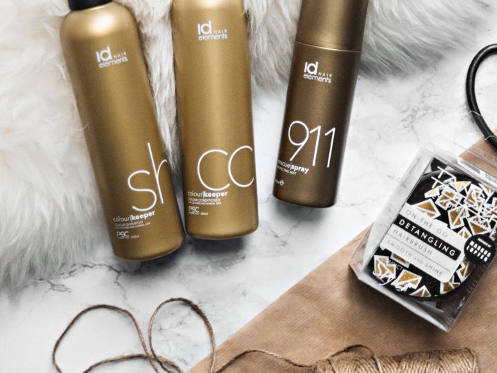 Id HAIR Colour Keeper Shampoo, Conditioner & Rescue Spray + Tangle Teezer