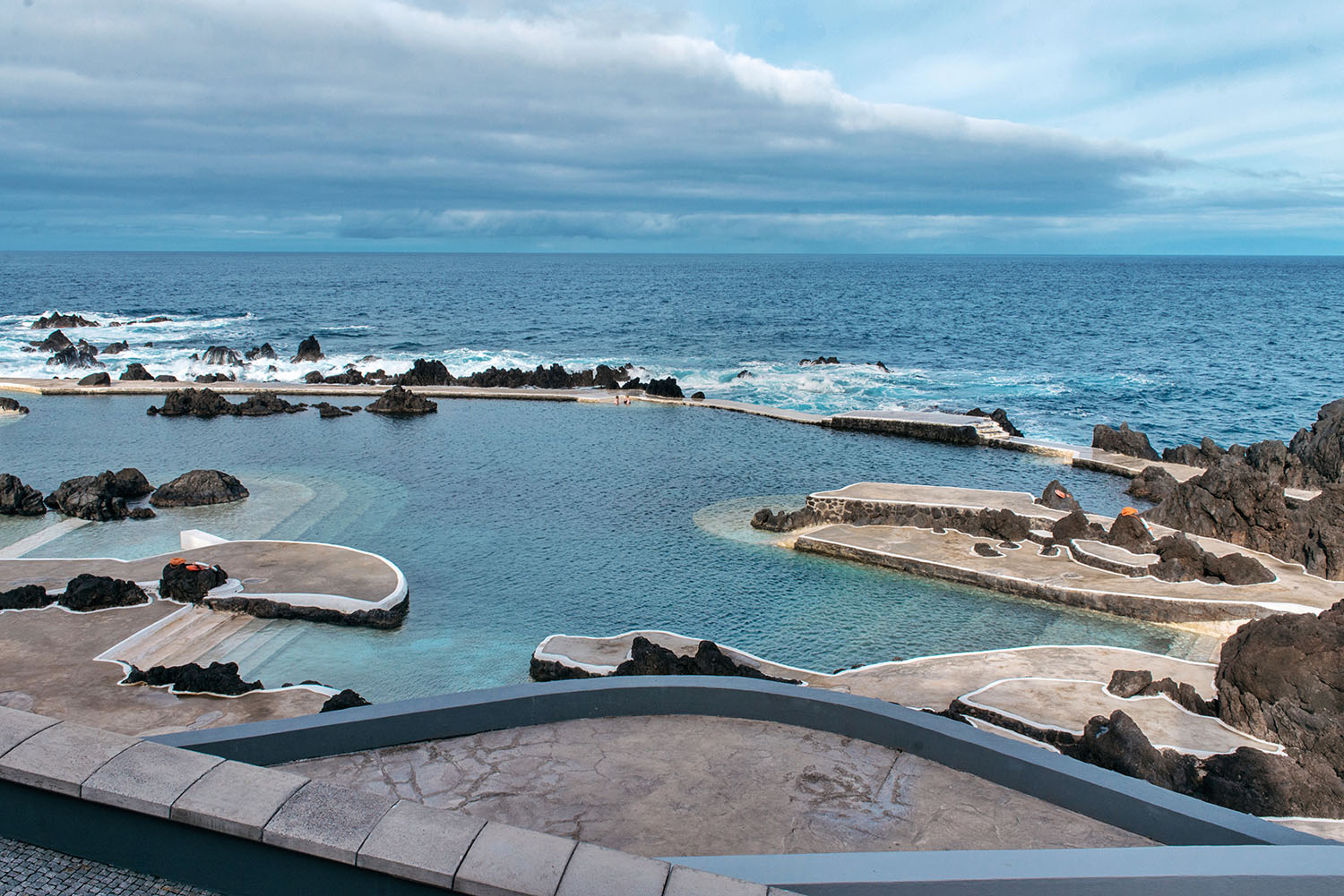 Porto Moniz Natural Swimming Pools in Madeira, Portugal