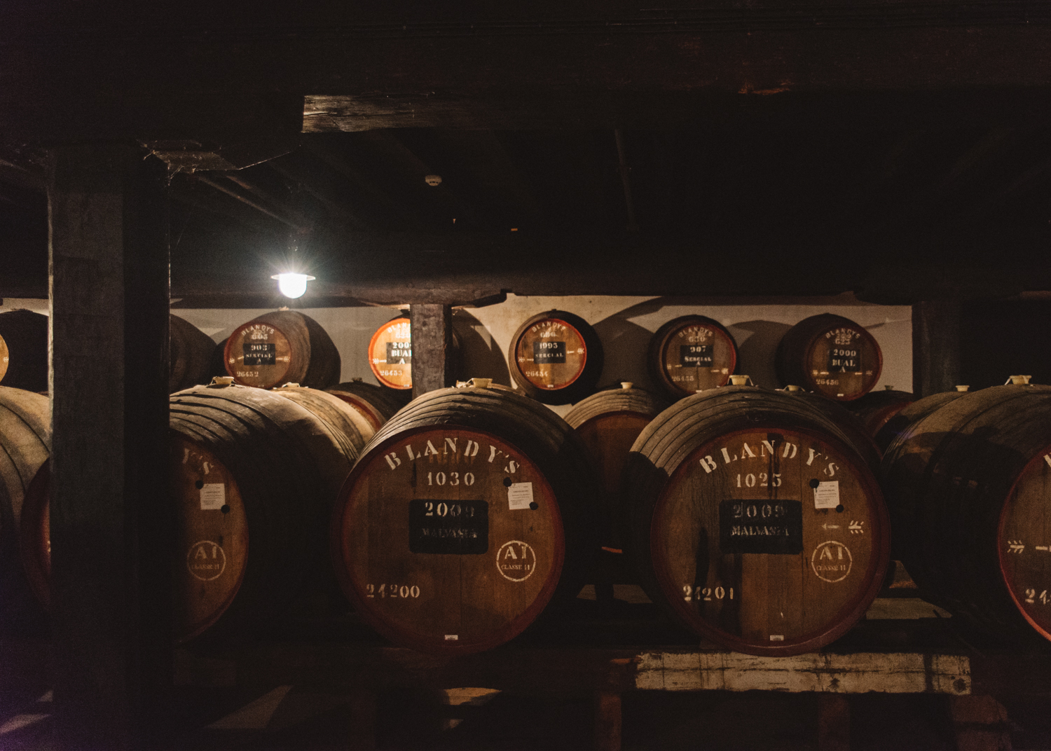 Madeira Wine Barrels