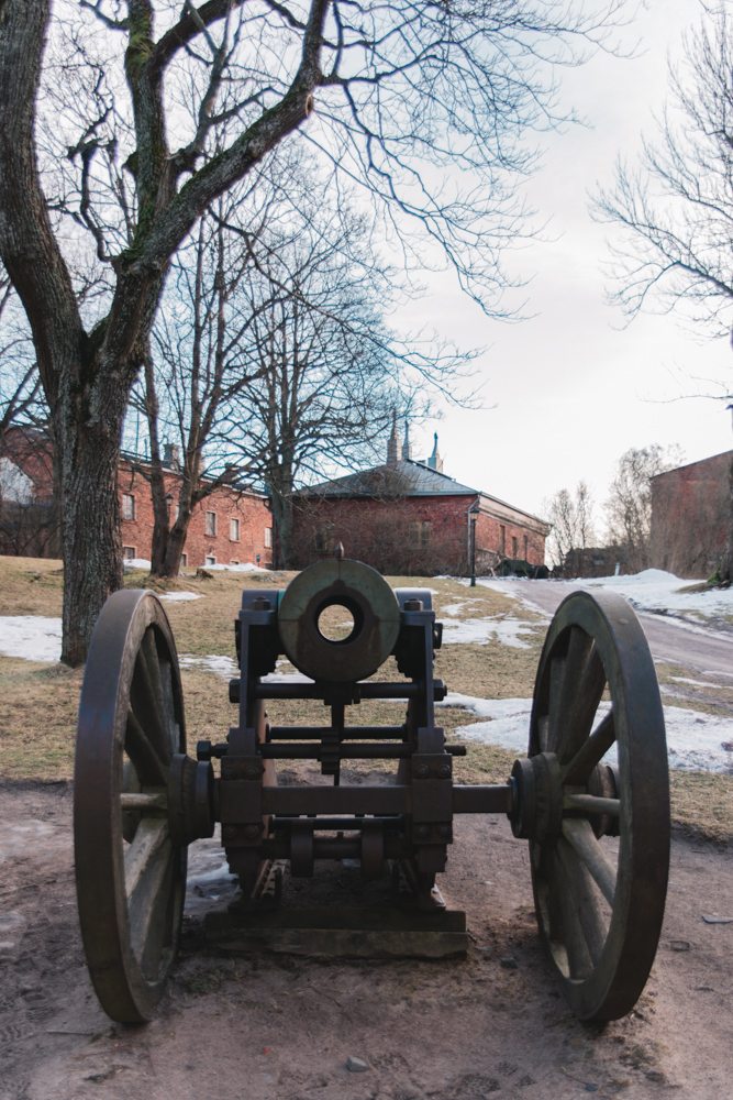 Cannon at Suomenlinna