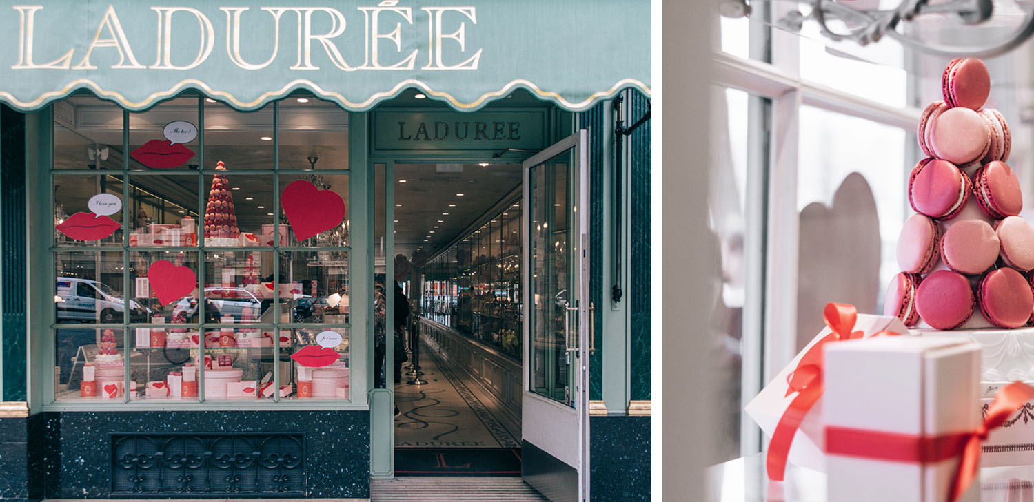 Macarons at Ladurée in Paris